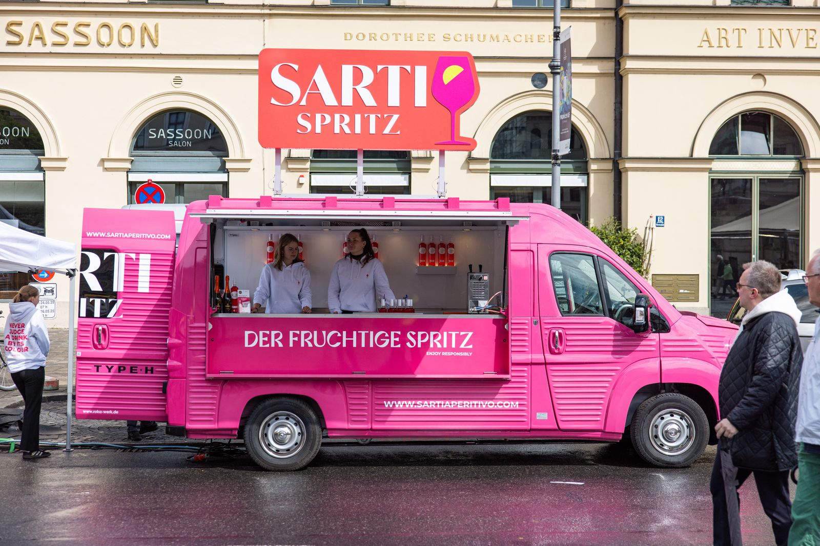 Sarti Truck im Einsatz